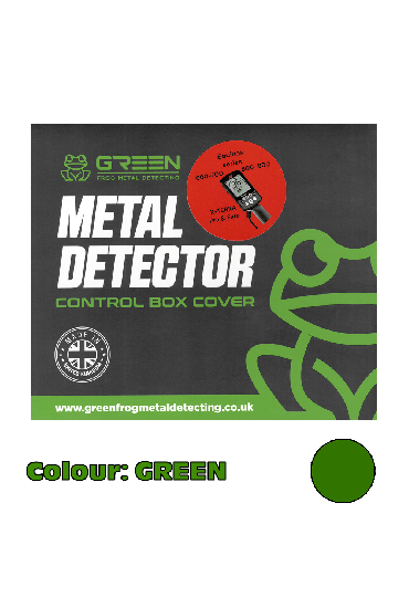 Green Frog Control Box Cover for Equinox & X-Terra - GREEN - Protective Cover for Metal Detectors
