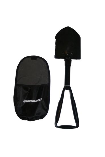 Folding Shovel with belt pouch