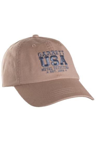 Baseball cap with Garrett logo