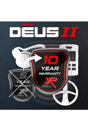 Warranty Extension - 5 extra years for XP DEUS II Detector