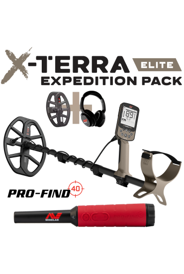 Minelab X-Terra elite expedition pack