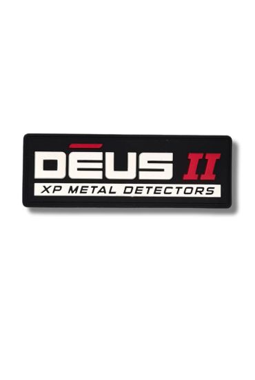 XP Deus II Black Rubber Patch
