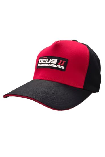 XP Deus II Baseball Cap - Red & Black