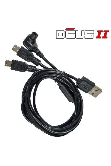 XP Deus II Charging Lead 3 to 1 XP Deus II Charging Lead 3 to 1
