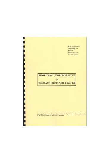  More than 1000 Roman sites by Brian Cross