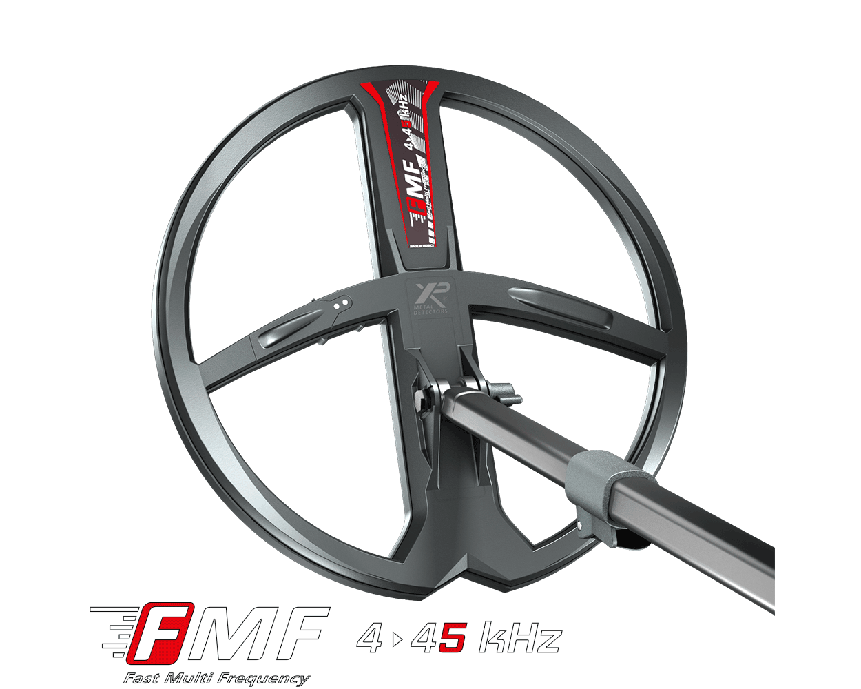 11" FMF coil with coil cover and stem for XP Deus II metal detector 11" FMF coil with coil cover and stem for XP Deus II metal detector