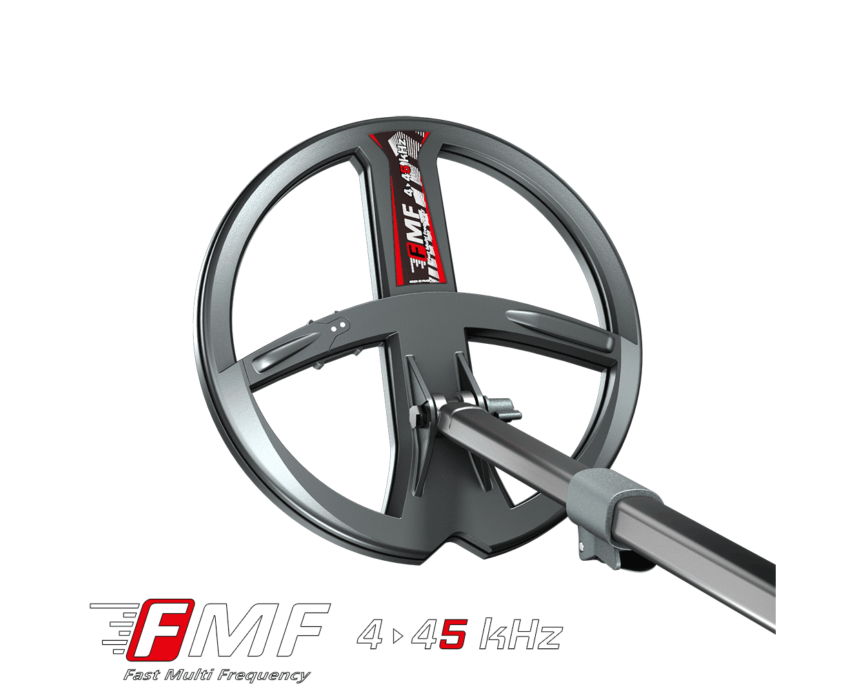 9" FMF coil with coil cover and stem for XP Deus II metal detector 9" FMF coil with coil cover and stem for XP Deus II metal detector