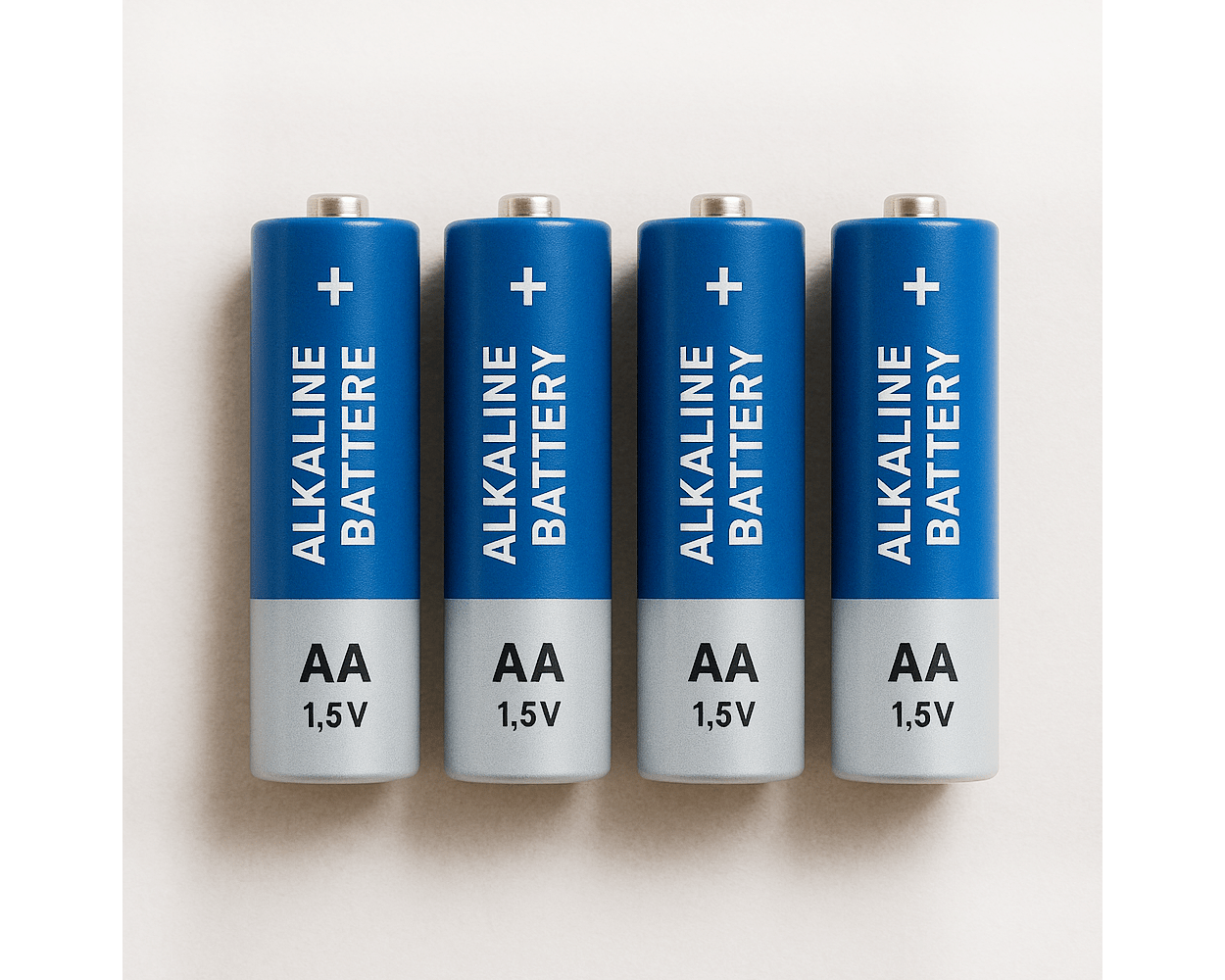 AA Alkaline Batteries – Pack of 4 