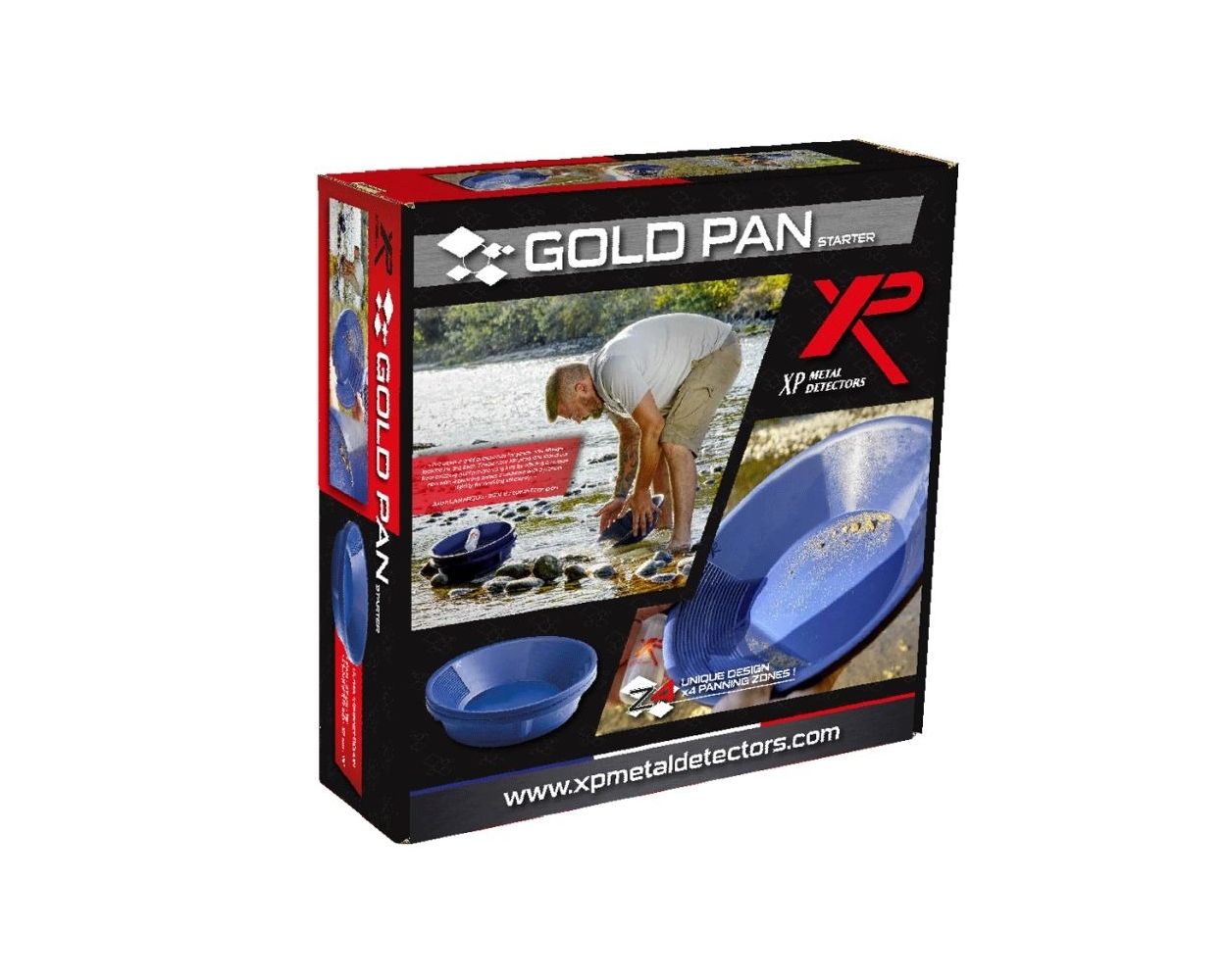 XP Gold prospecting panning starting kit box XP Gold prospecting panning starting kit box