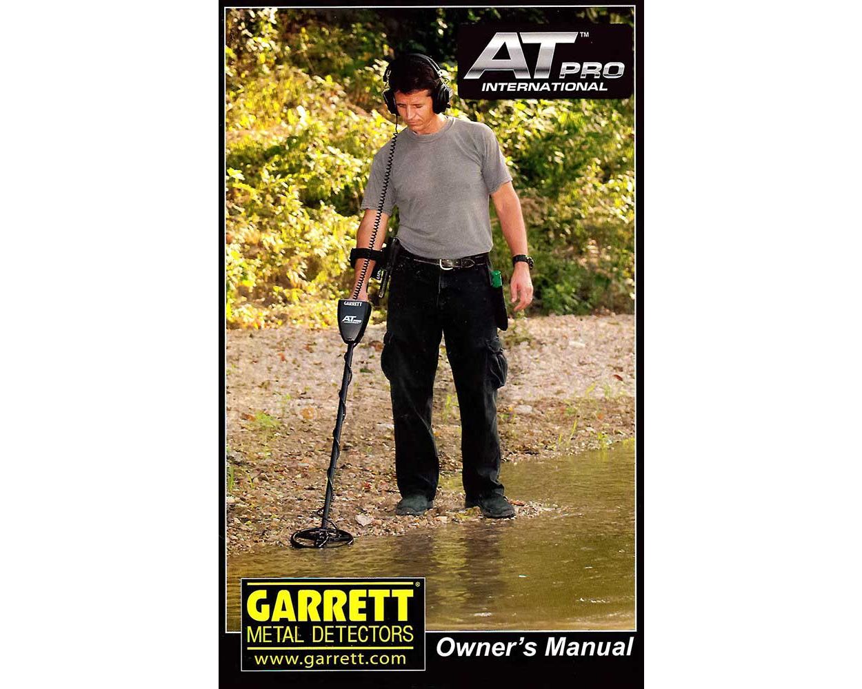 Garrett AT Pro International Manual – Paperback Guide Garrett AT Pro International Manual – Paperback Guide