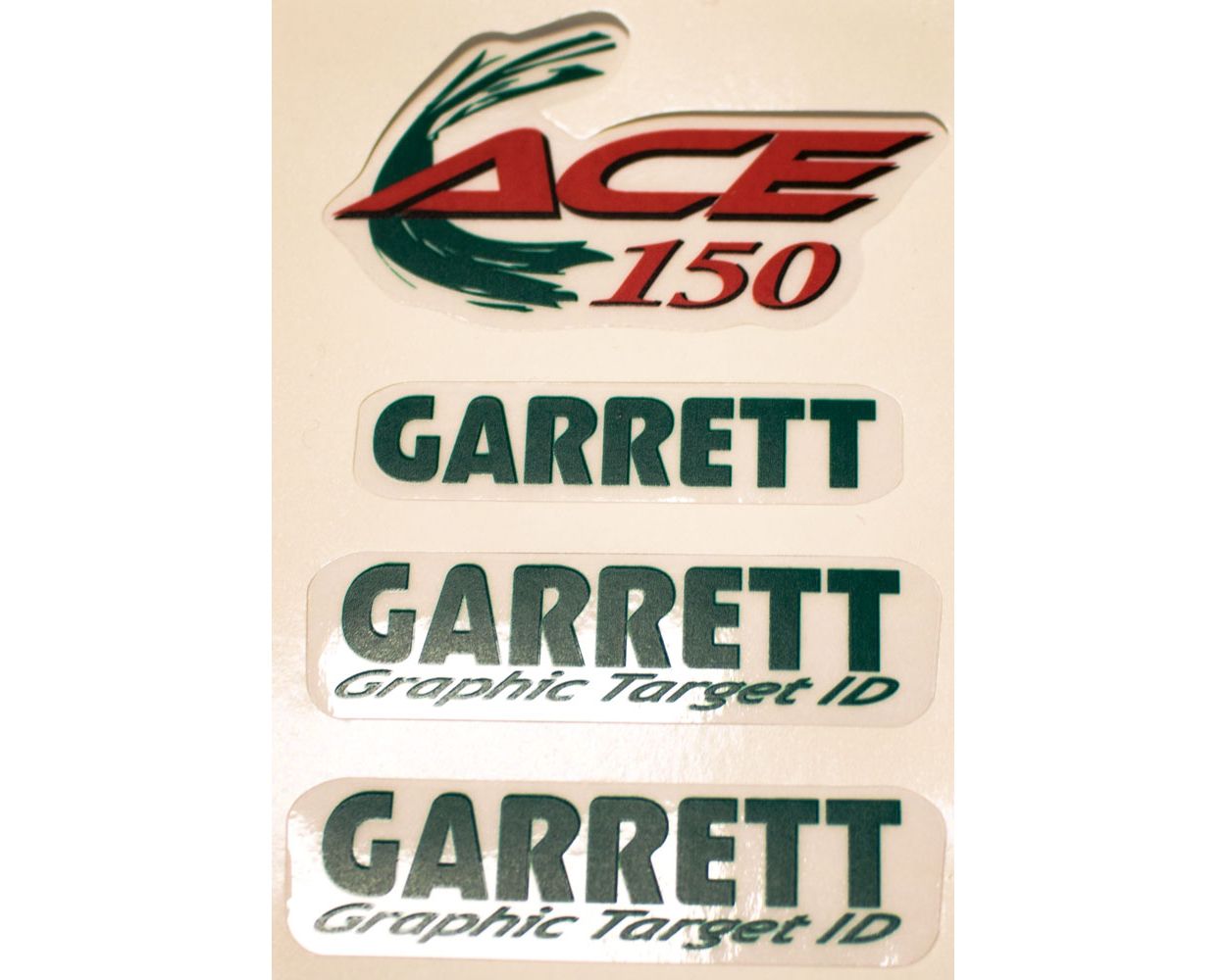 Label set for Garrett Ace150 