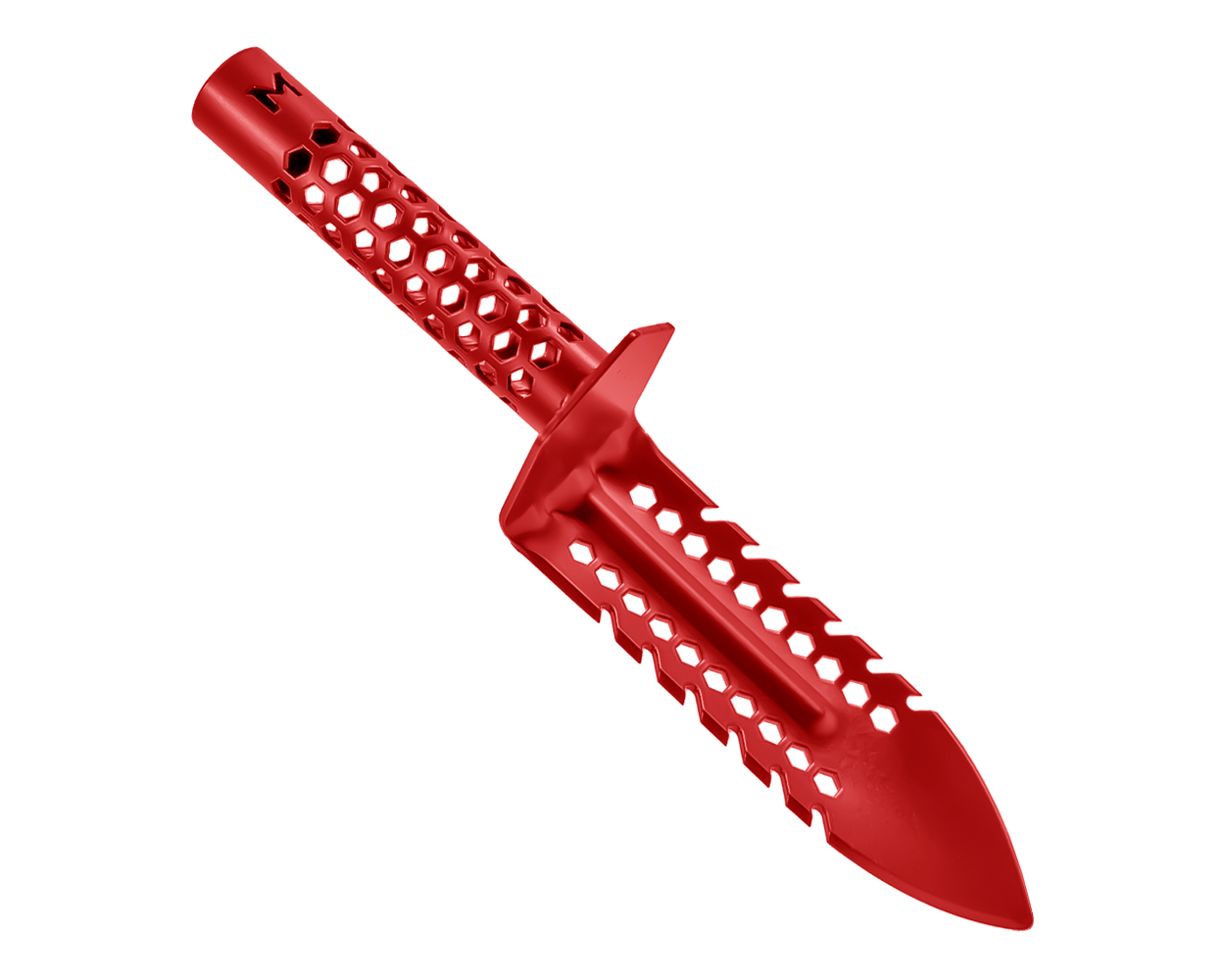 Motley Grass Knife Trowel - Red