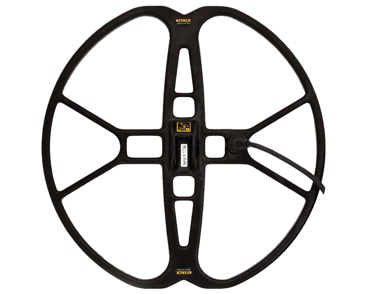 Nel Attack 15" Coil for Fisher F5, Gold Bug and Teknetics Alpha, Gamma, Delta, Omega, G2, EuroTek Pro. Nel Attack 15" Coil for Fisher F5, Gold Bug and Teknetics Alpha, Gamma, Delta, Omega, G2, EuroTek Pro.