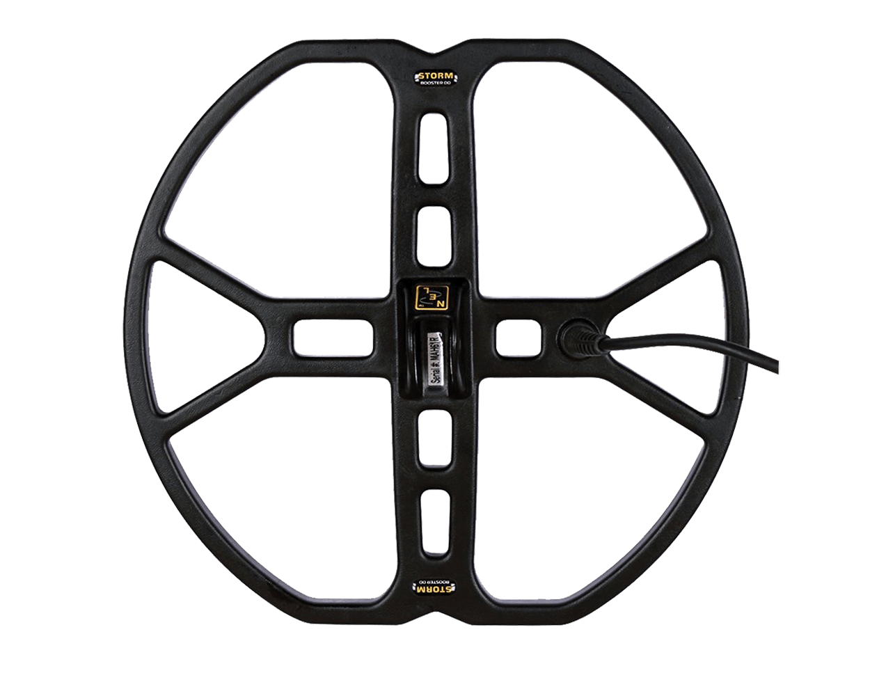 Nel Storm coil 13" x 14" for Garrett AT Max International. Nel Storm coil 13" x 14" for Garrett AT Max International.