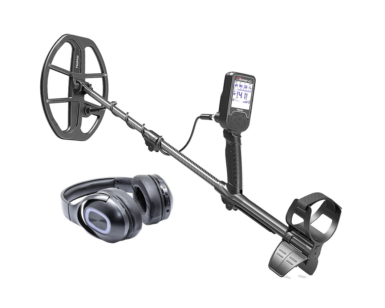 Nokta The Legend with Headphones - Carbon version Nokta The Legend with Headphones - Carbon version