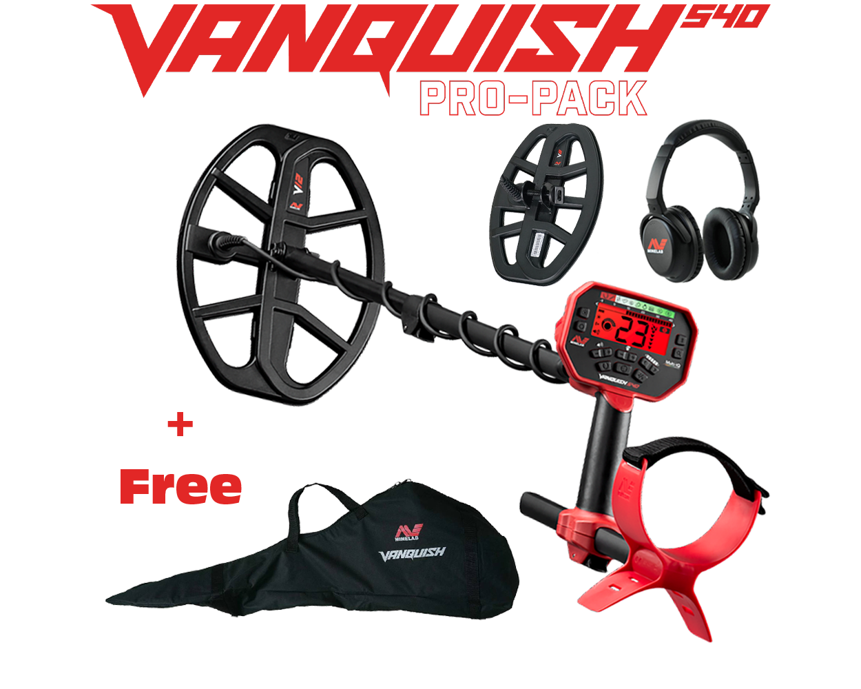 Minelab Vanquish 540 Pro Pack Minelab Vanquish 540 Pro Pack