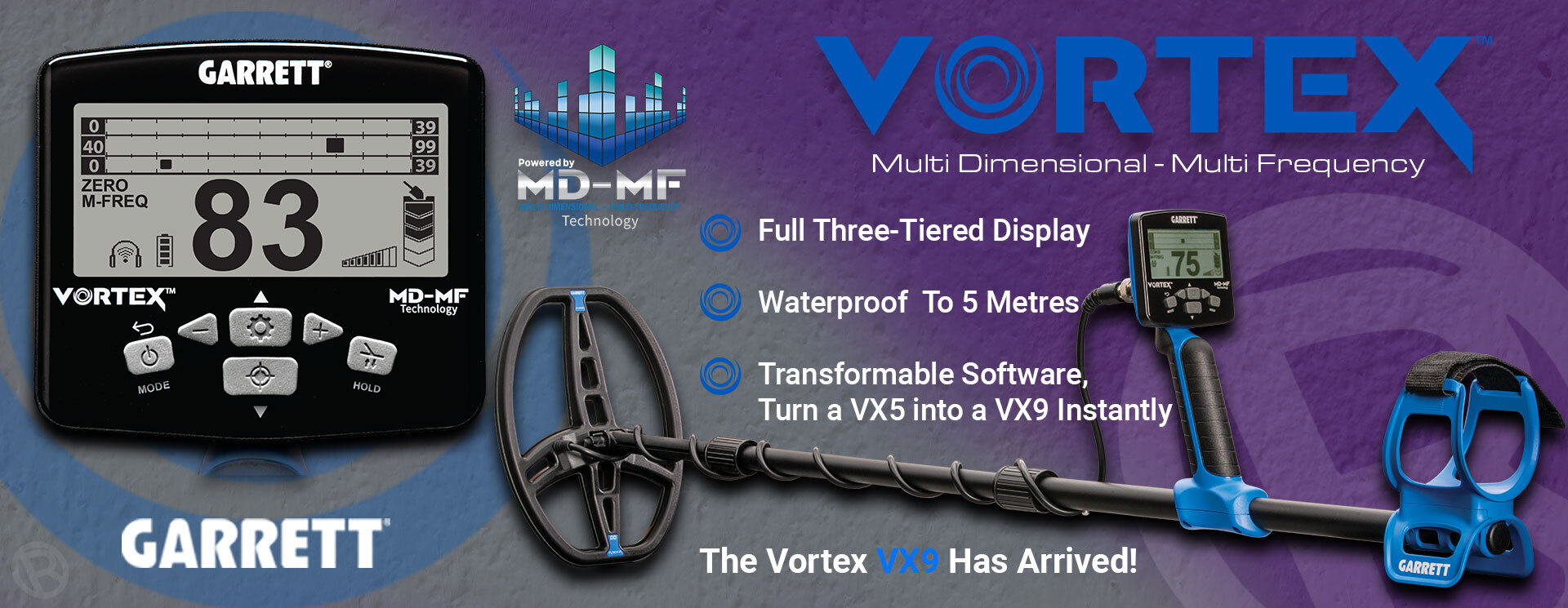 Garrett Vortex Series